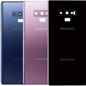 Samsung Galaxy Note 9 Black Back Rear Glass Cover Replacement Part