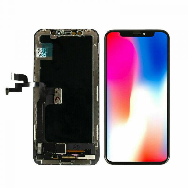 iPhone X GX Hard Black LCD Touch Screen Replacement Part
